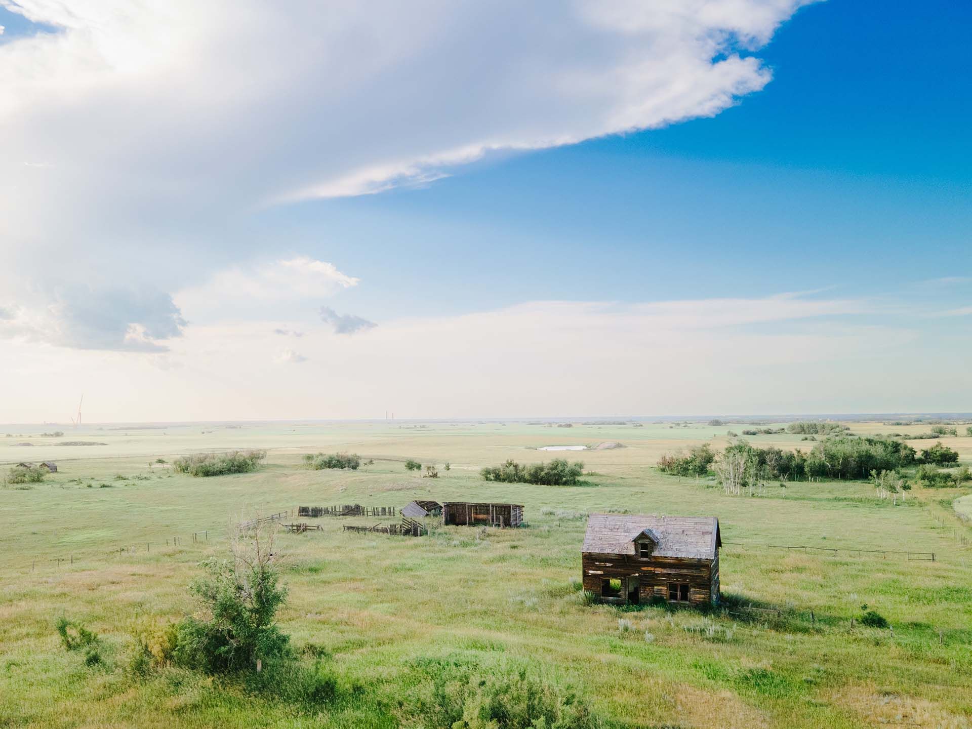 Farm landscape